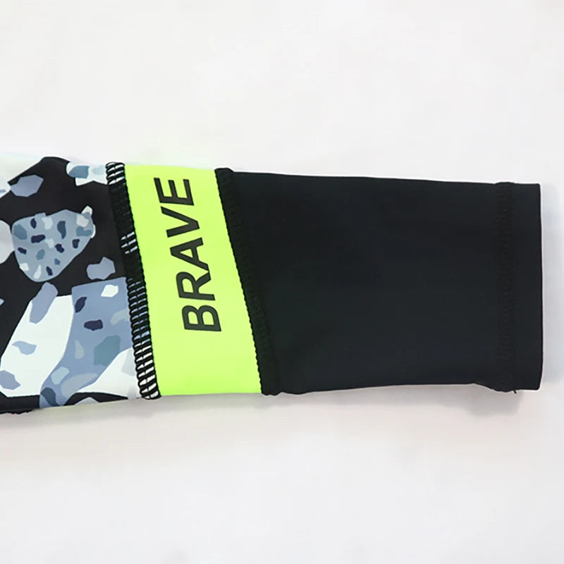 Costume da bagno in 3 pezzi da ragazzo con protezione solare UPF 50+, manica lunga con cappello