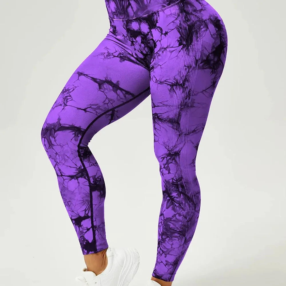 Tie dye leggings