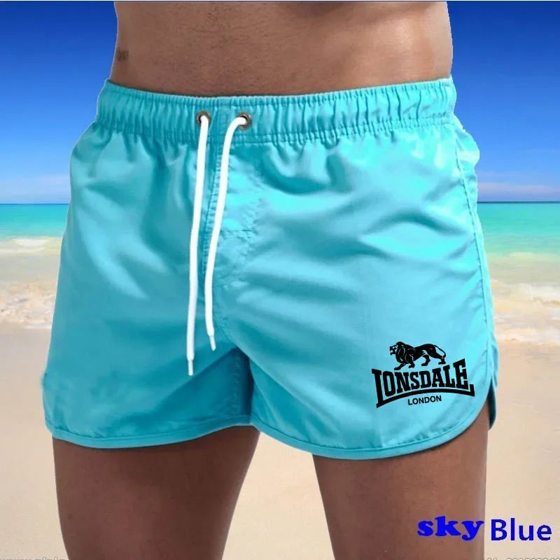 Pantalones cortos de playa para hombre de secado rápido