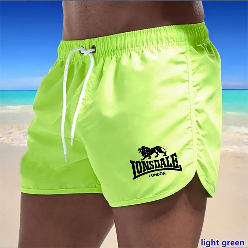 Pantalones cortos de playa para hombre de secado rápido