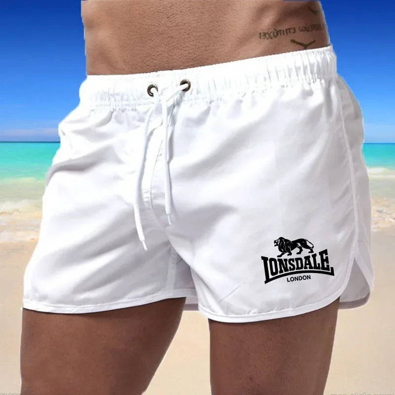 Pantalones cortos de playa para hombre de secado rápido