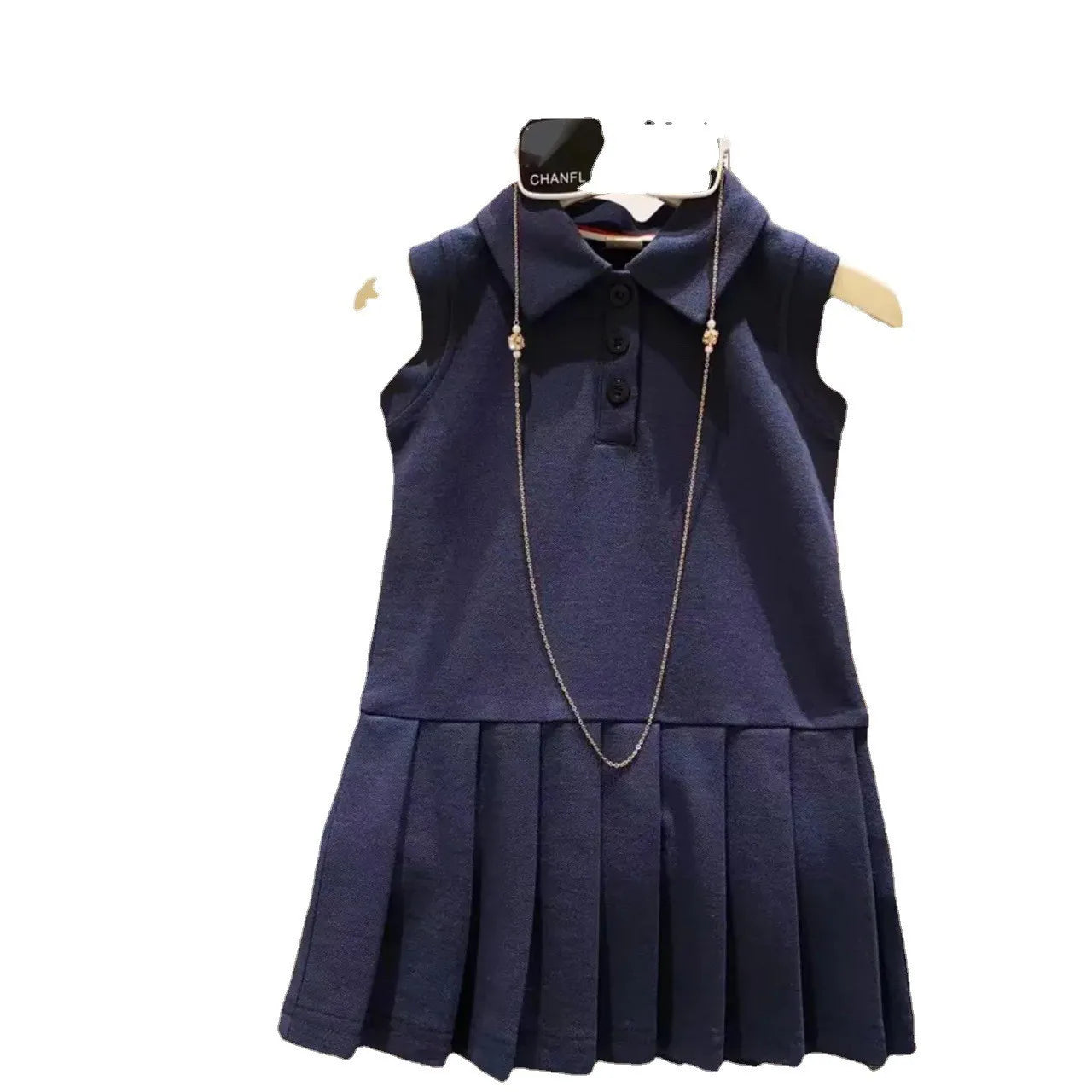 Vestido Polo de Algodón para Niñas