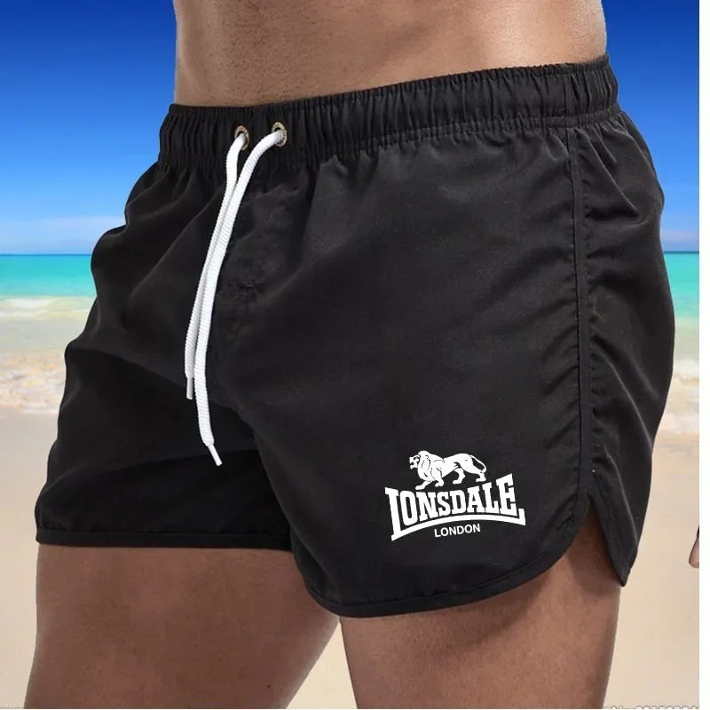 Pantalones cortos de playa para hombre de secado rápido